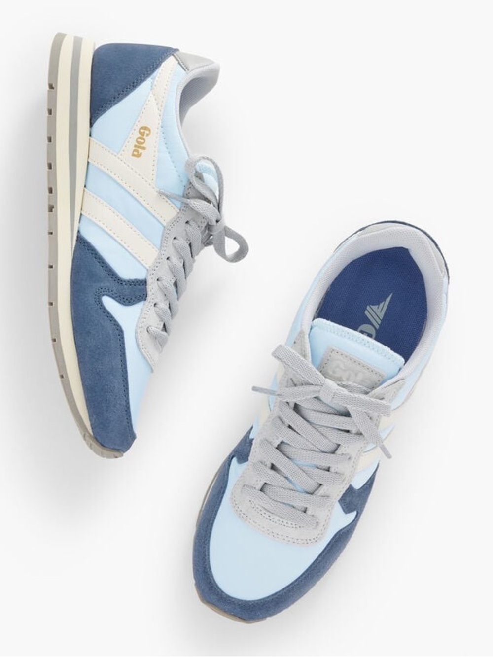 Gola Daytona Chute two tone blue sneakers